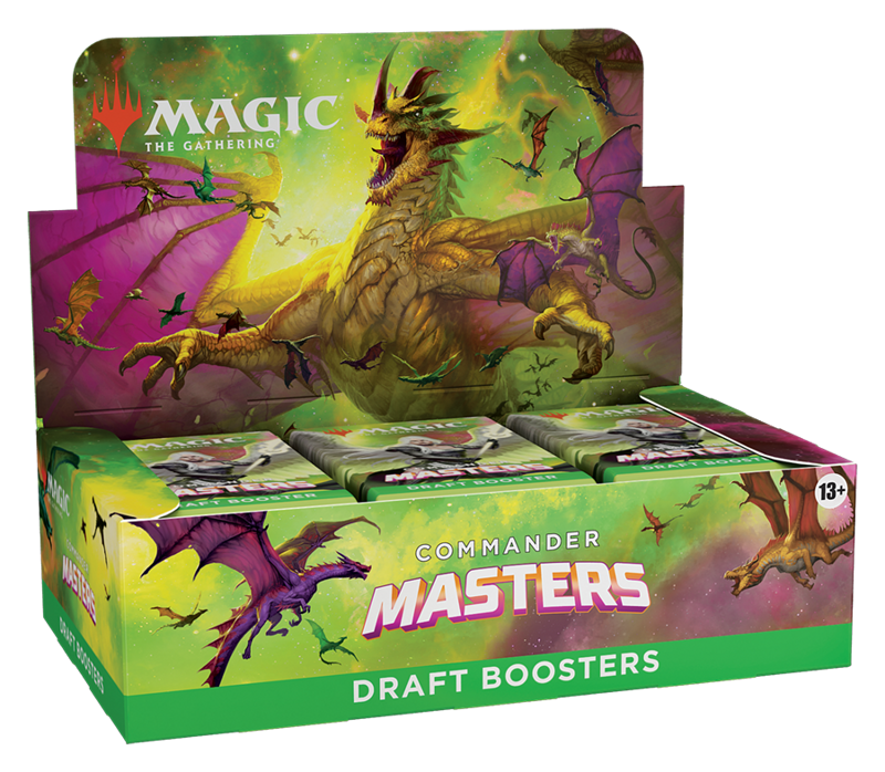 Magic The Gathering Commander Masters Draft Boosters