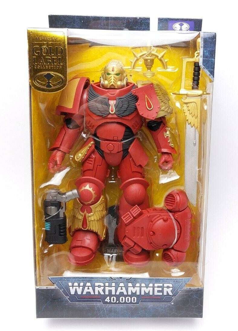 Mcfarlane Toys Space Marine Blood Angel Primaris Lieutenant (Gold Label)