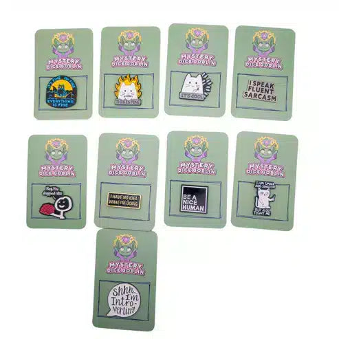 Mystery Dice Goblin Mystery Pin