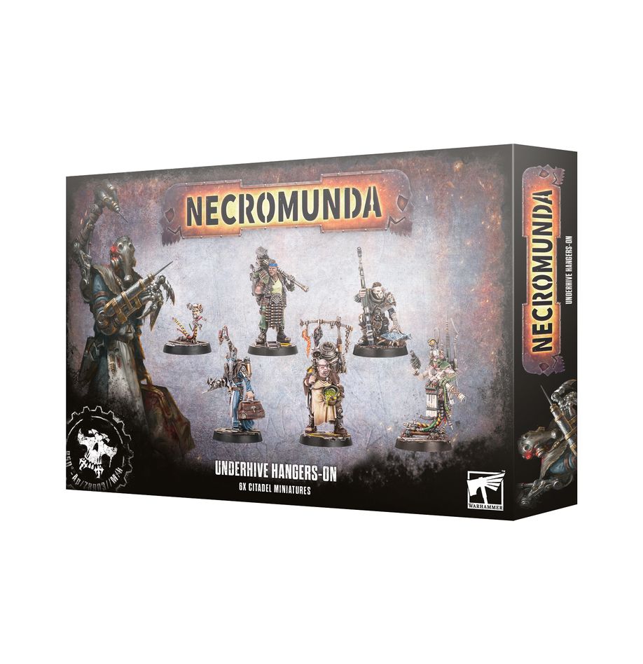 Necromunda Underhive Hangers on Box