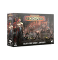 Necromunda Goliath Forge Bosses and Sumpkrocs