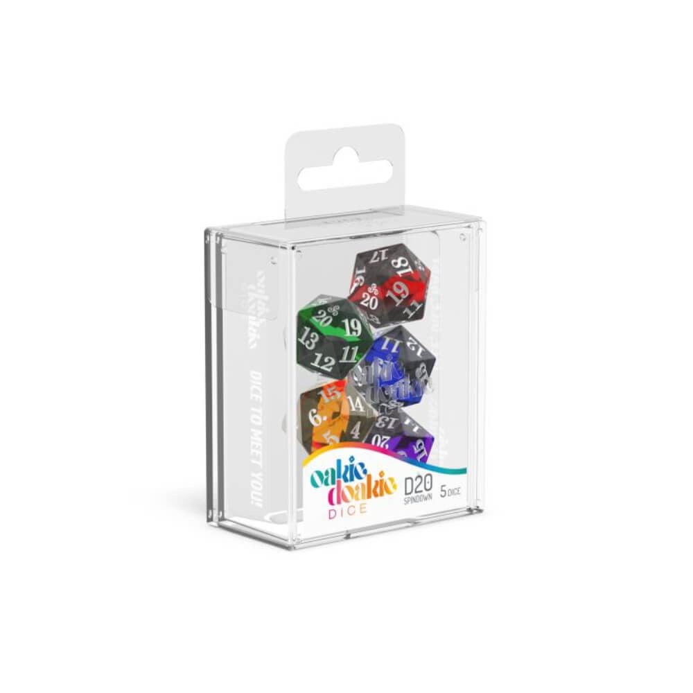 Oakie Doakie Dice D20 Spindown Enclave