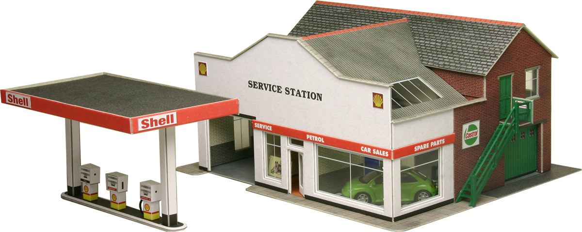 Metcalfe 00/H0 Scale Service Station