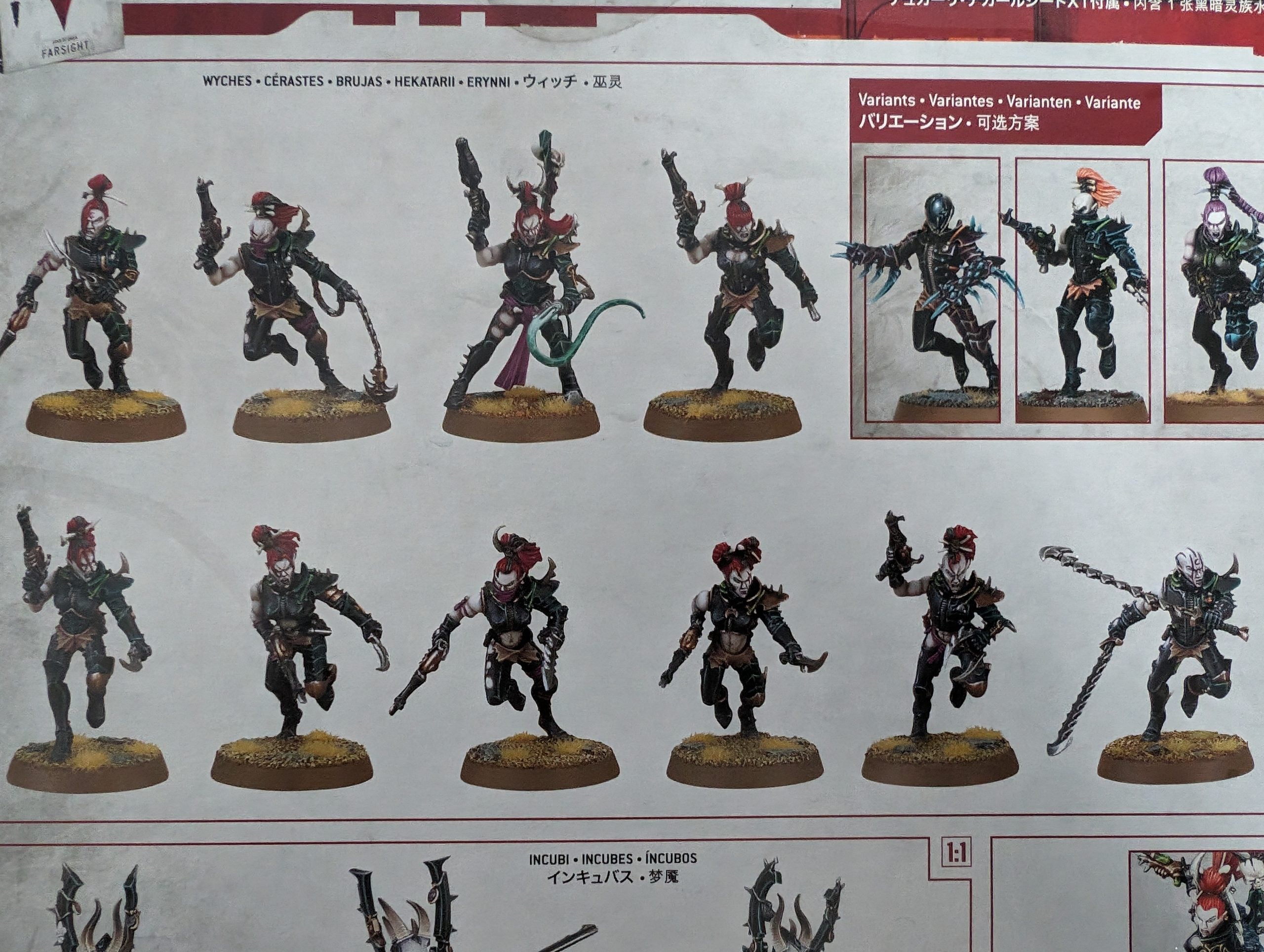 10 x Wyches (on Sprue)