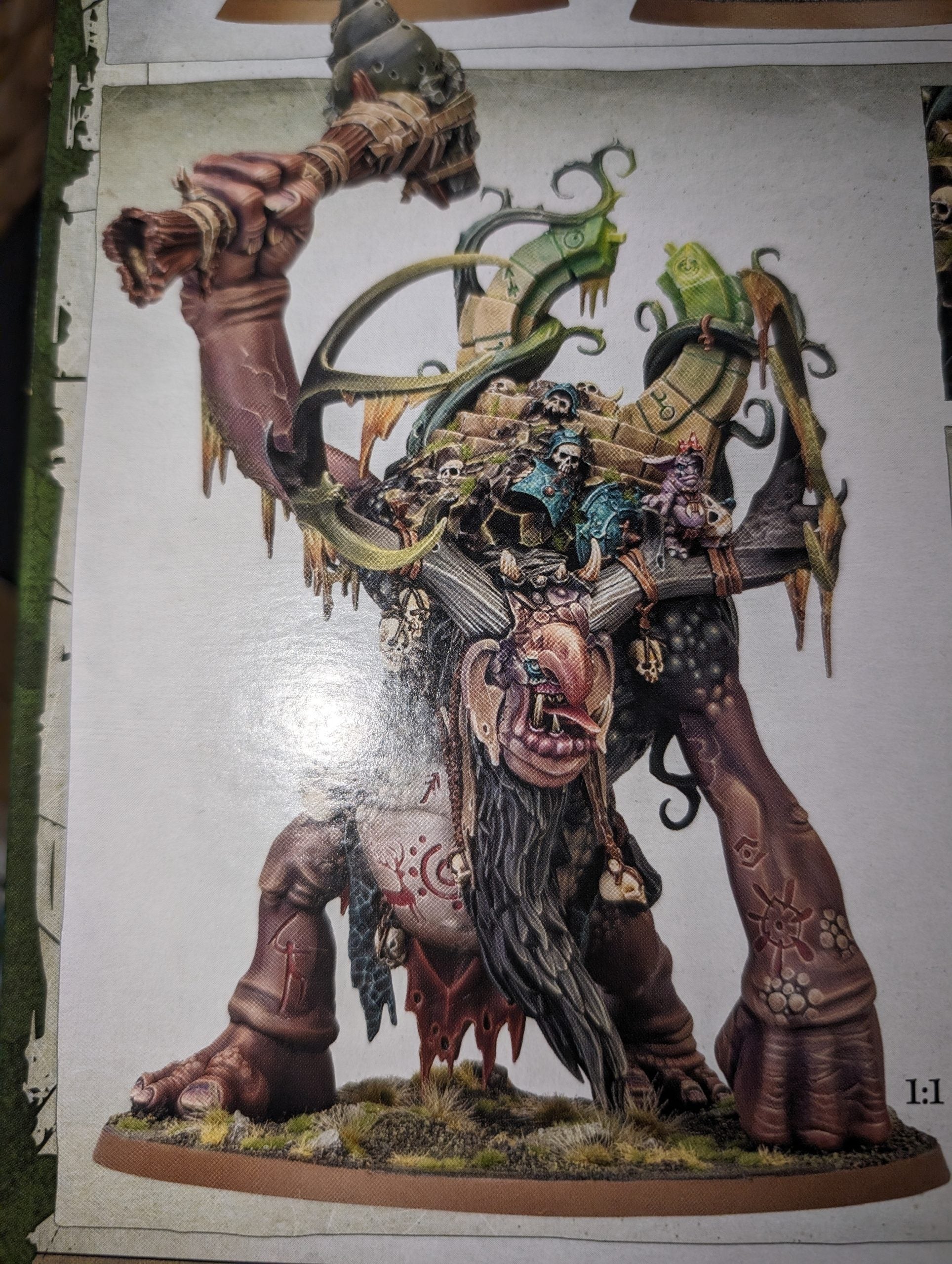 Trugg the Troggoth King (on Sprue)