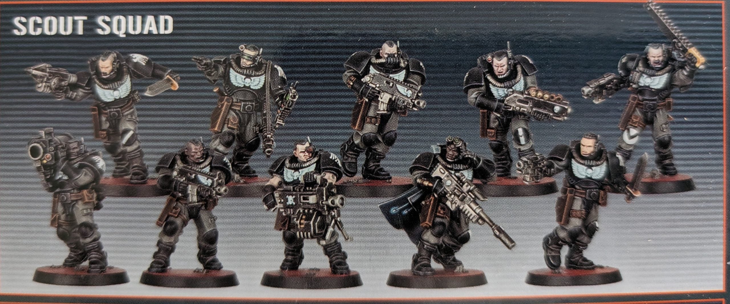 Scout Squad (5 Models, on Sprue)