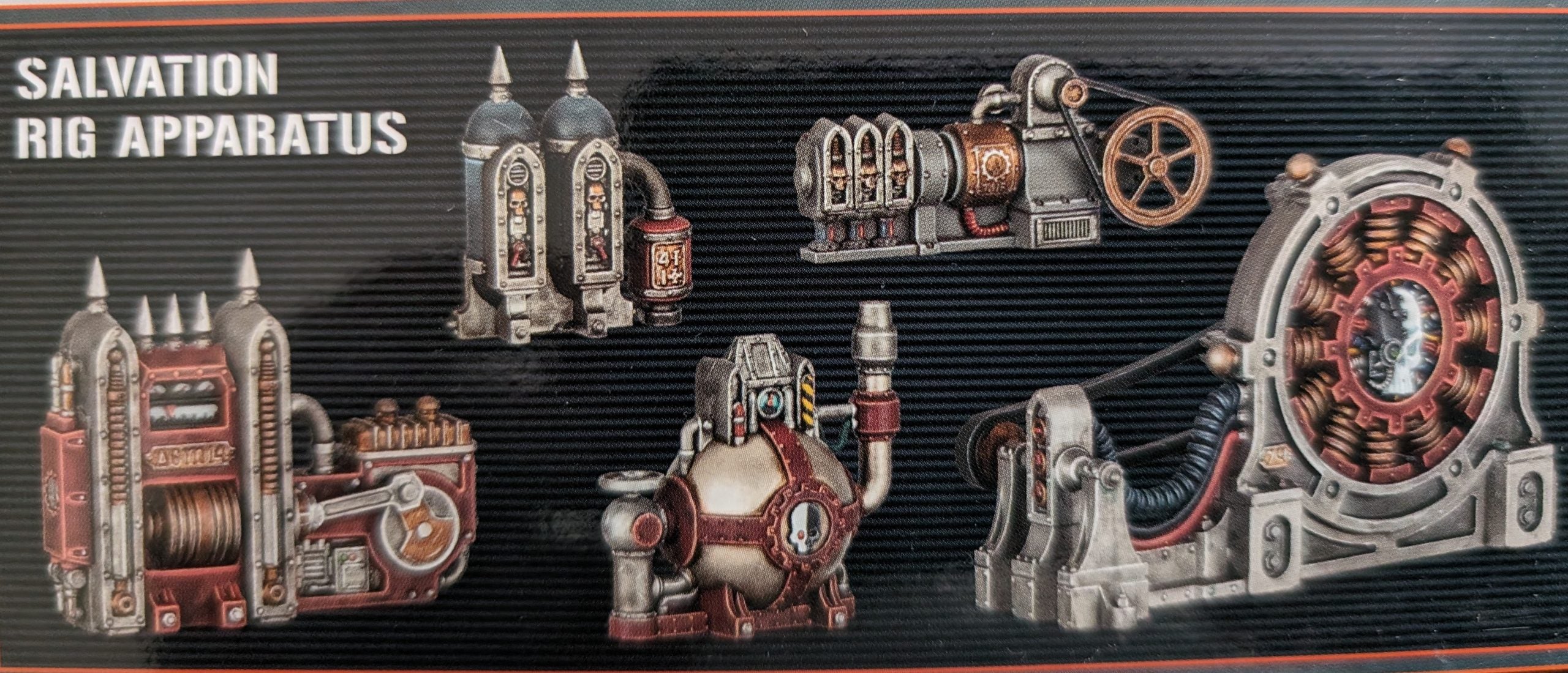 Kill Team Salvation Rig Apparatus Terrain on sprue