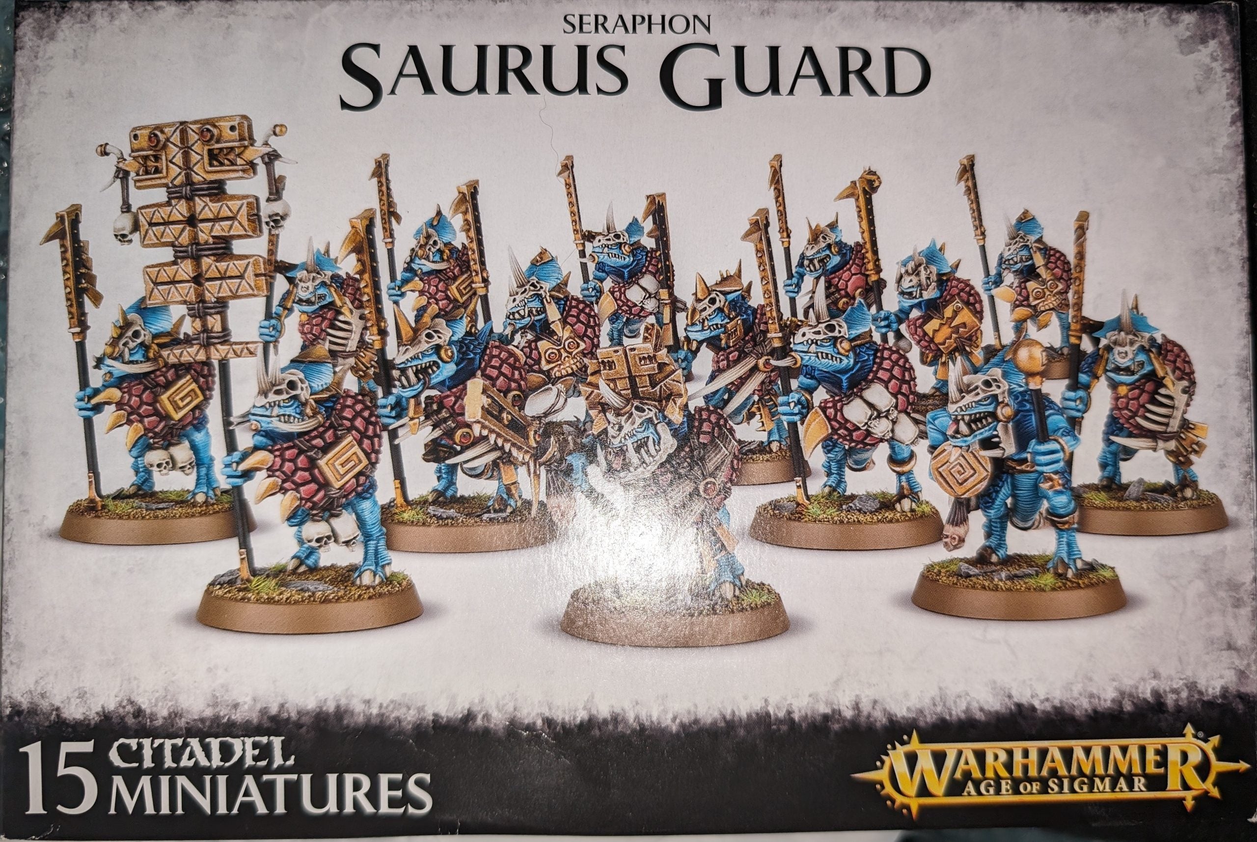 Saurus Guard (15 models in box)