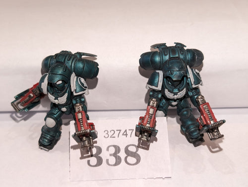 2 x Inceptors w/Imperial Fist Shoulder Pads