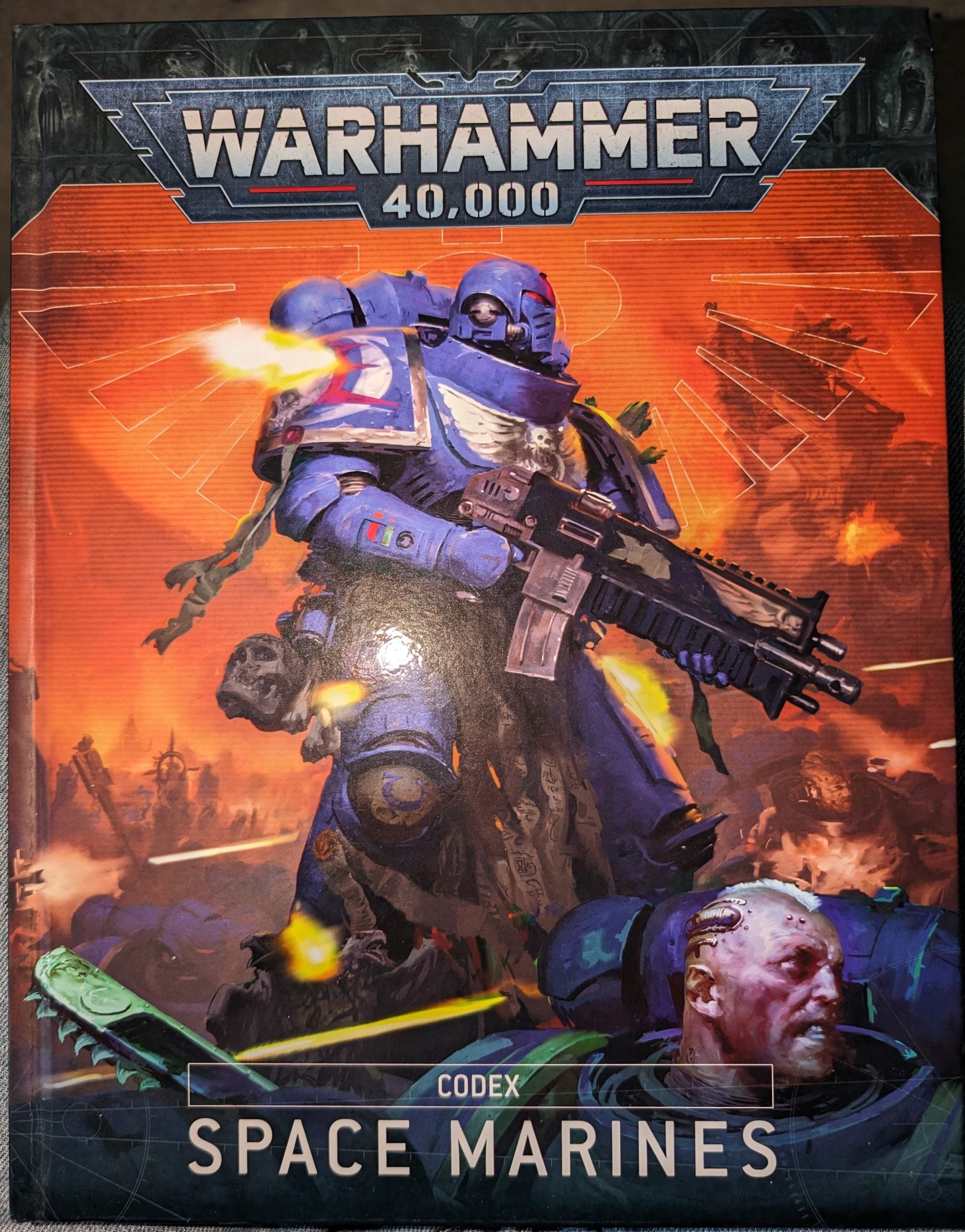 Space Marine Codex (Opened)