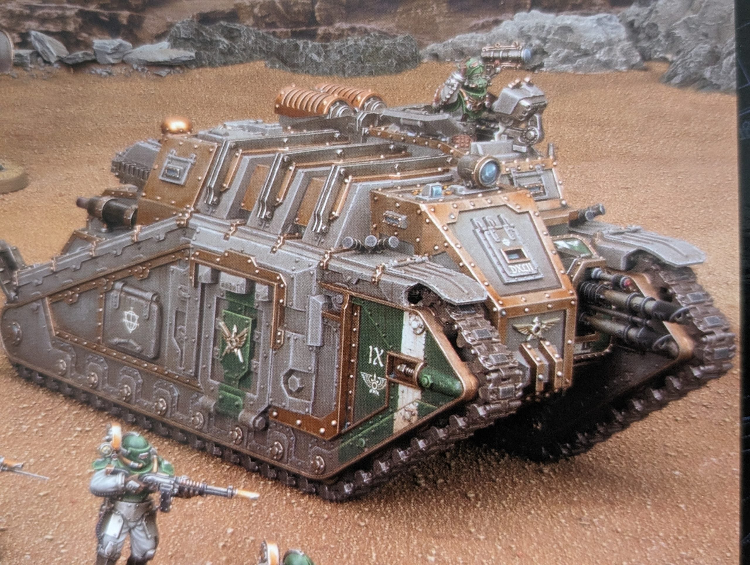 Solar Auxilia Dracosan Armoured Transport (On Sprue)