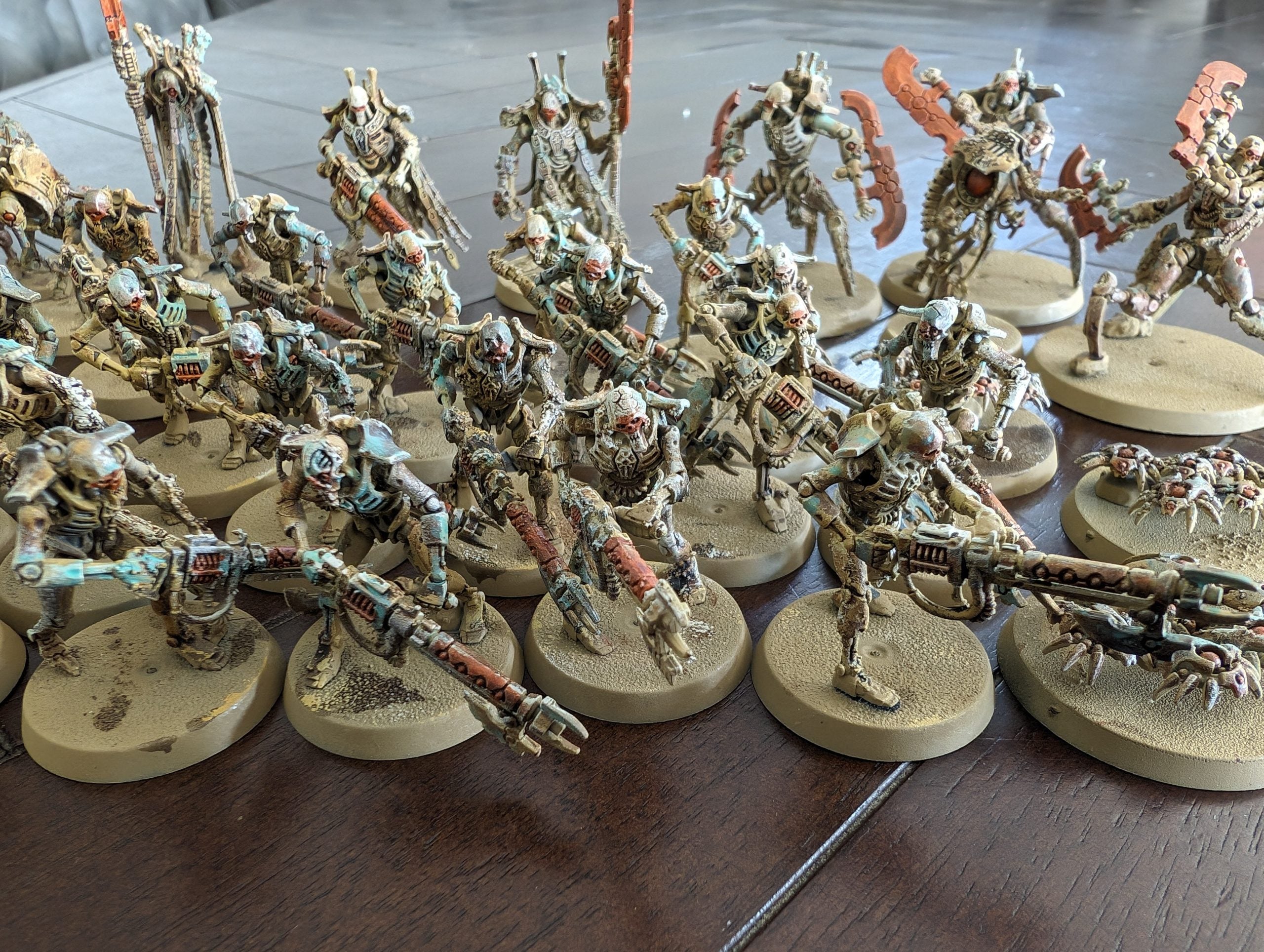 Necron Army Painted (Indomitus Half)
