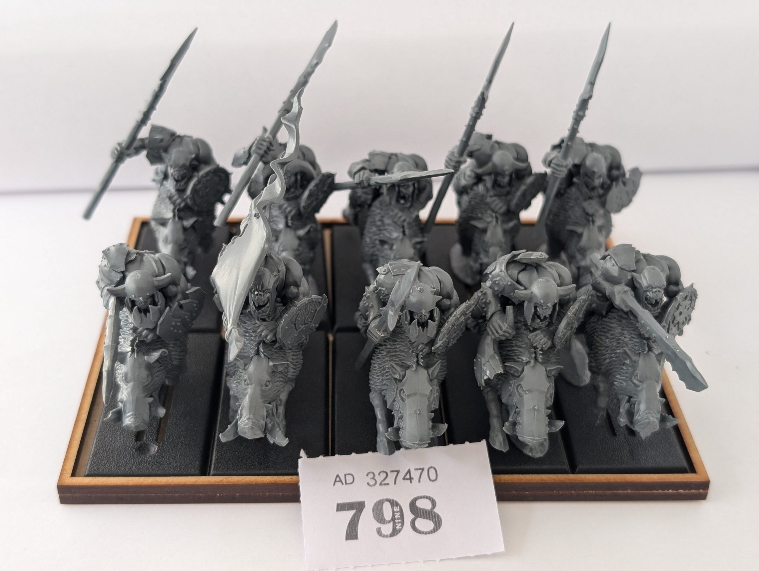 Orc Boar Boyz Mob (Built)