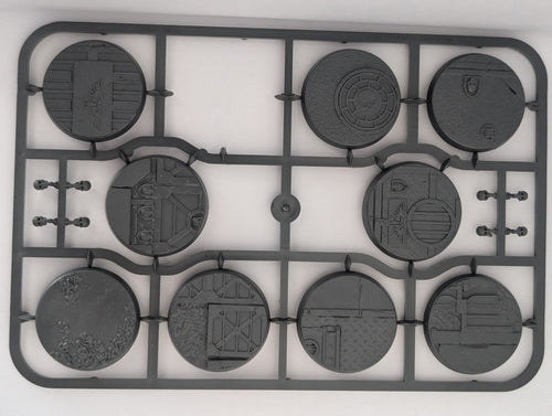 9 x 40mm Sector Imperialis Bases