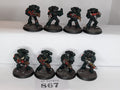 8 Dark Angel Tactical Marines mixed weapons