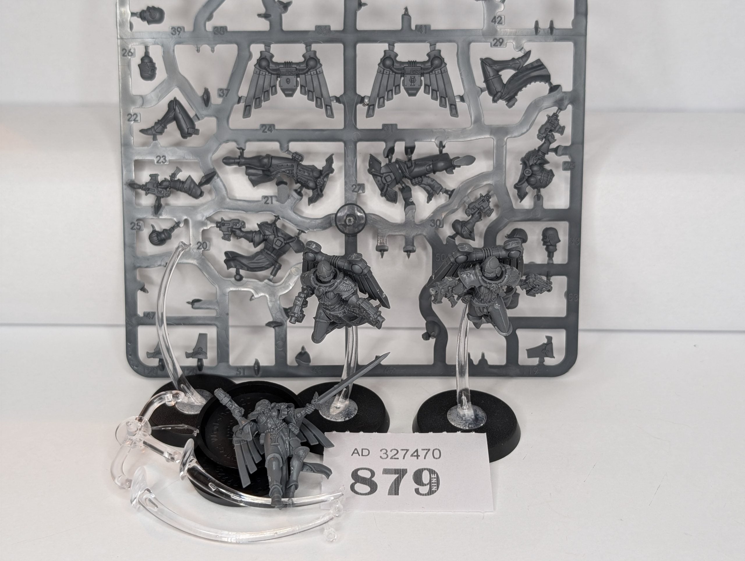 Seraphim Squad. 3 built, 2 on sprue