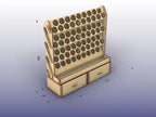Paint Rack with Tray and Drawers perfect for Vallejo & Army Painter