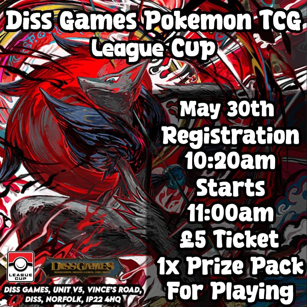 Pokemon TCG League Cup Tickets 30th
