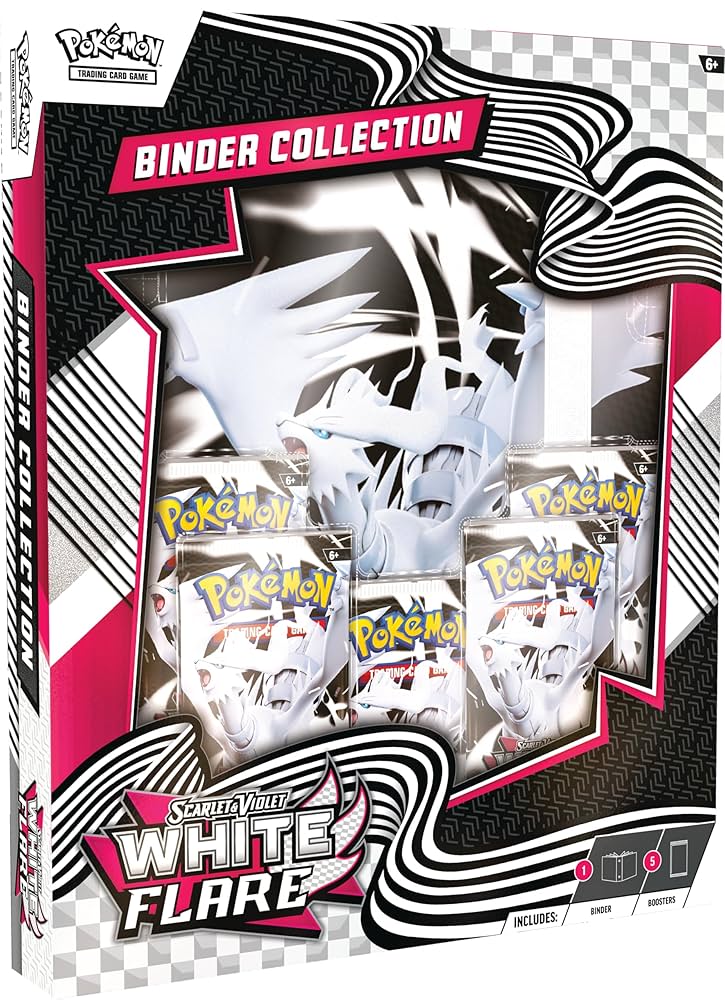 Pokemon - Scarlet & Violet White Flare Binder Collection Reshiram