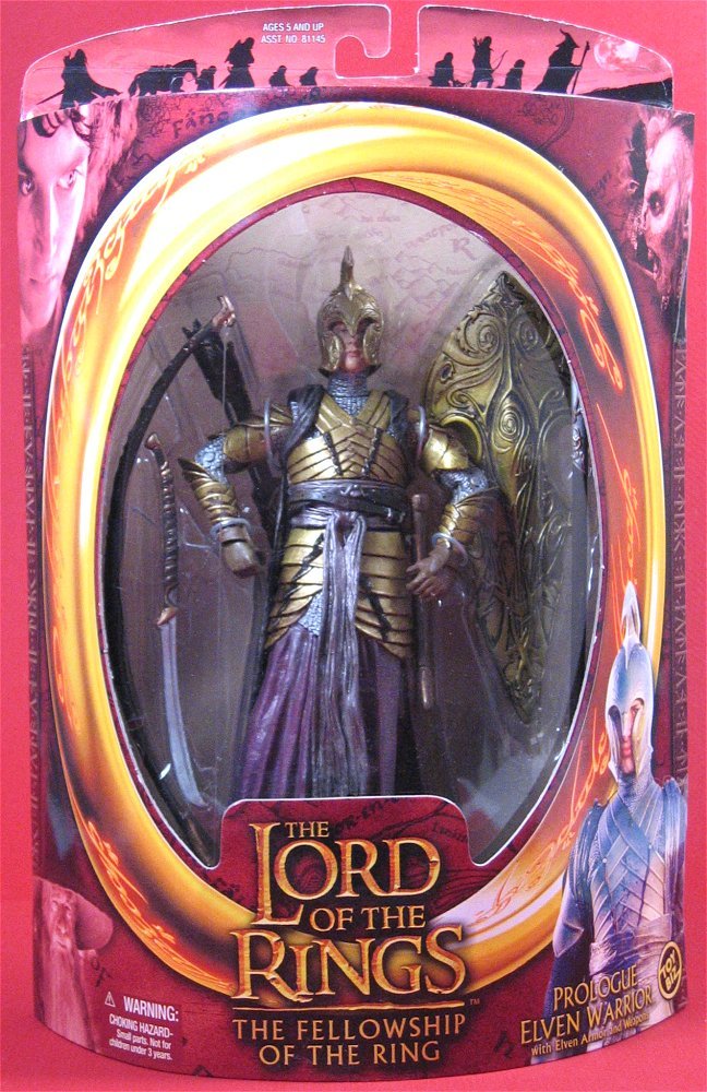 The Lord Of The Rings: The Fellowship Of The Ring Prologue Elven Warrior Action Figure (In Box)