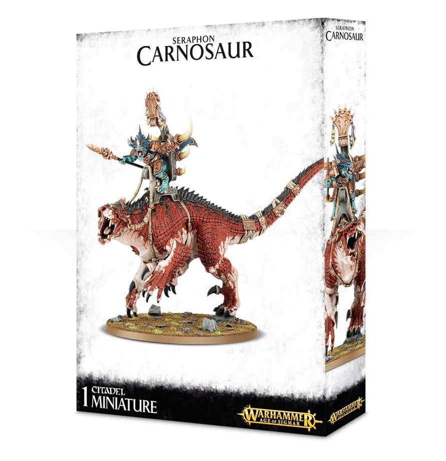 Spearhead Issue Saurus Oldblood on Carnosaur