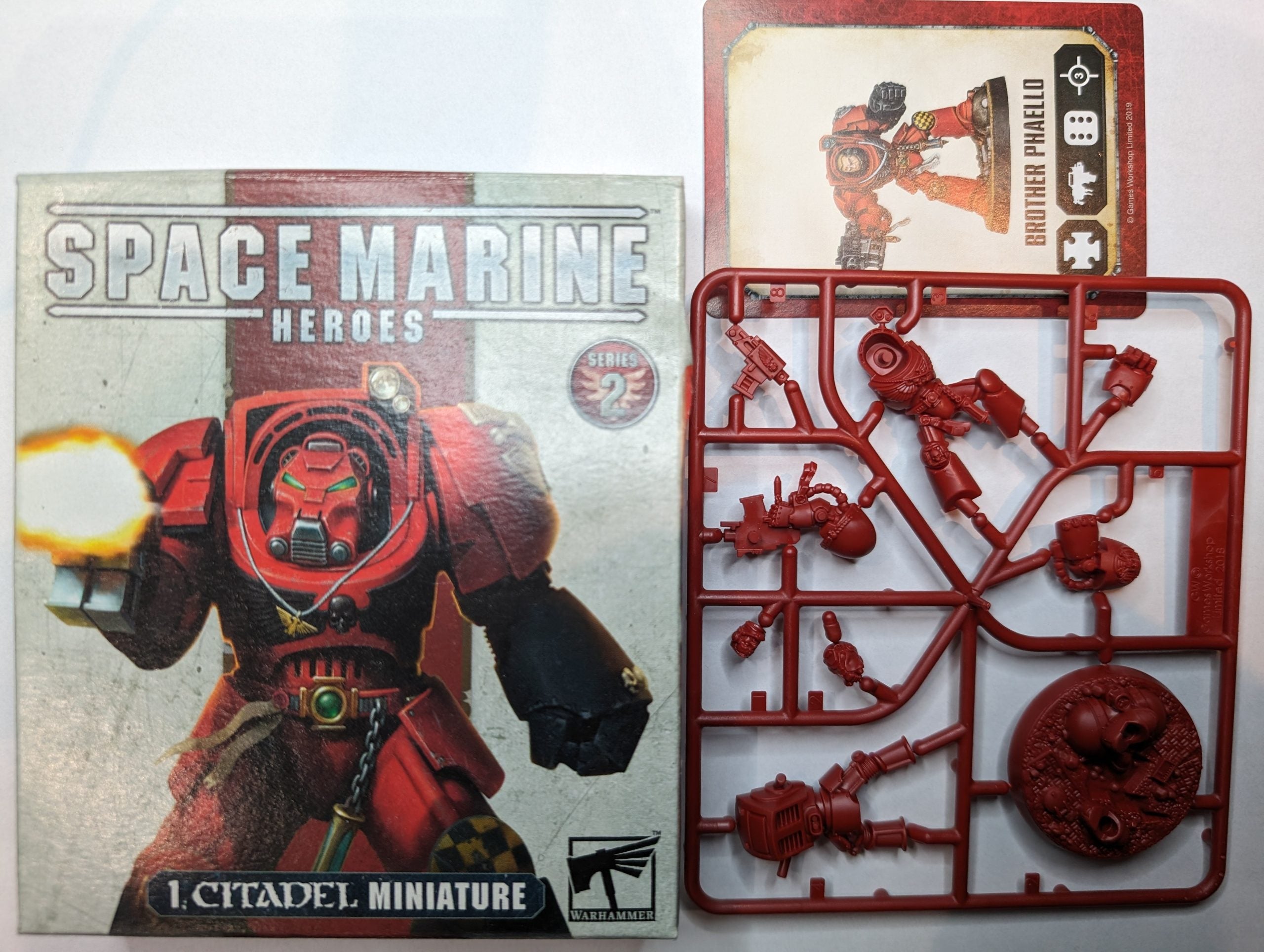 Space Marine Terminator Heroes Brother Phaelo