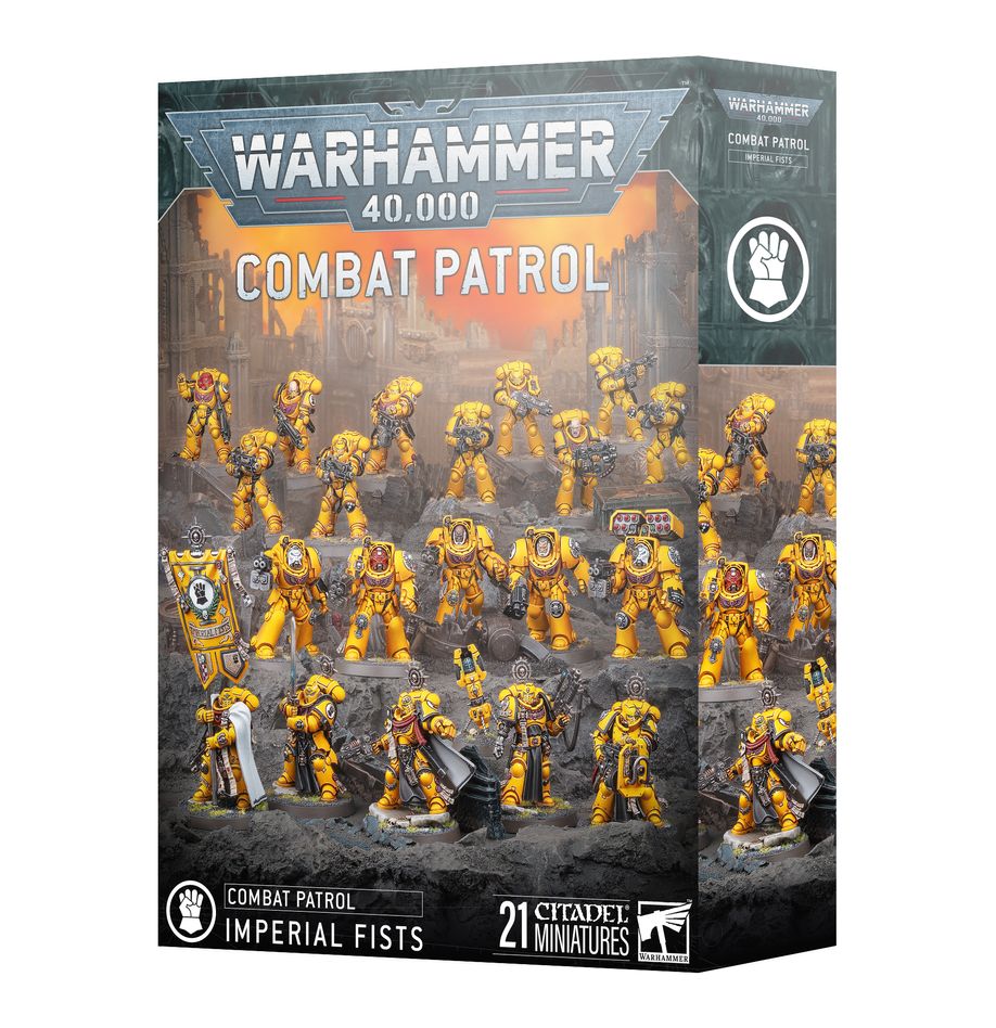 SpaceMarinesImperialFistsCombatPatrol