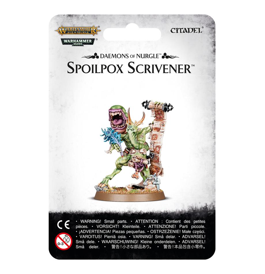 Spoilpox Scrivener: Herald Of Nurgle (in box)
