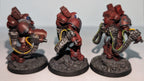 Squad of 3 Blood Angel Aggressors, Pro Painted to a high Tabletop Standard