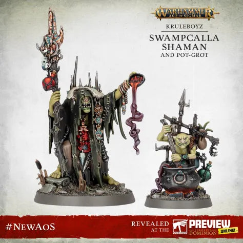 Swampcalla Shaman with Pot-grot