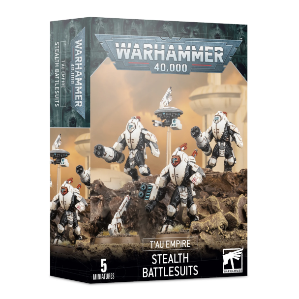 Tau Empire Xv25 Stealth Battlesuits
