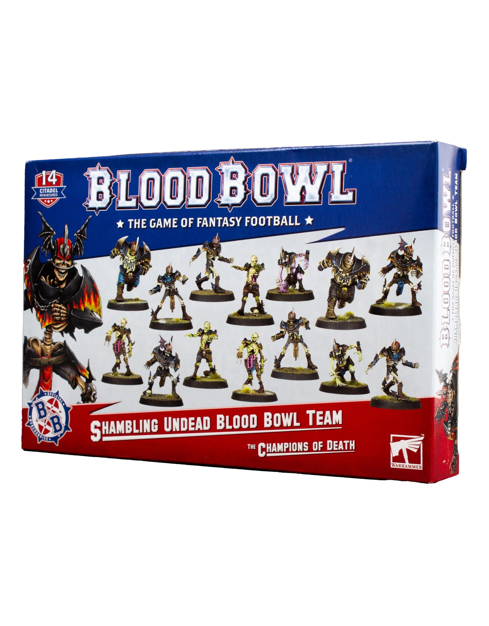 The Champions of Death - Shambling Undead Blood Bowl Team (New In Box)