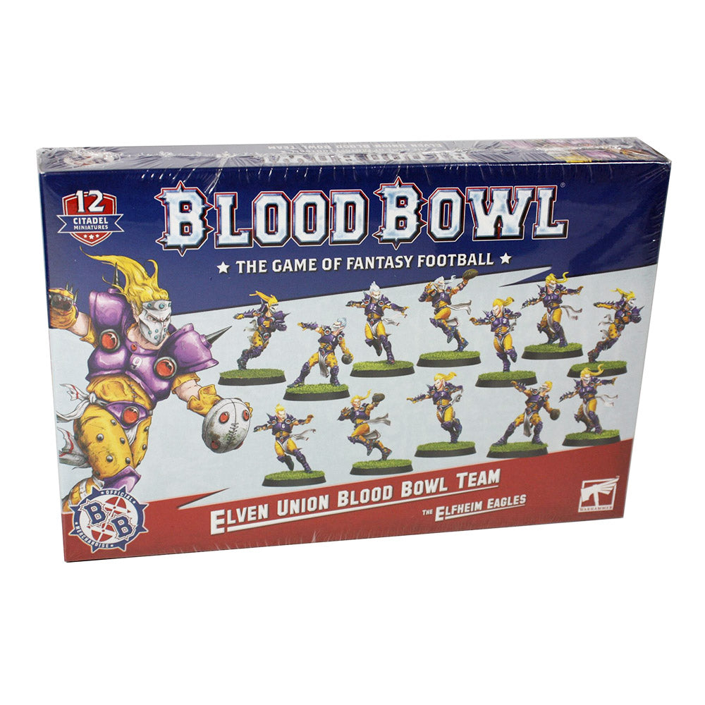 The Elfheim Eagles - Elven Union Blood Bowl Team (New In Box)