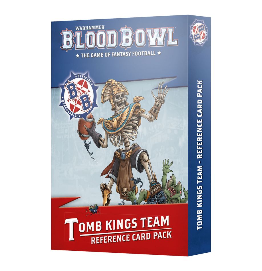 Tomb Kings Bowl Team Reference Card Pack