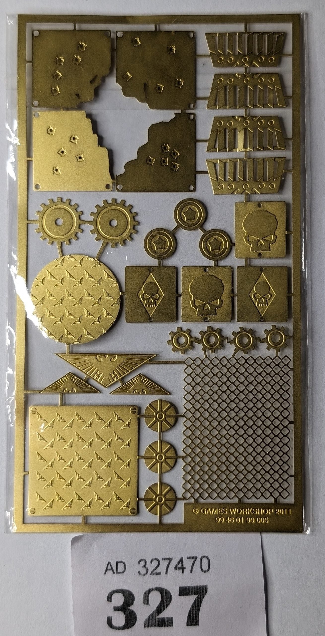 Vehicle Tank Accessories - Etched Brass Kit