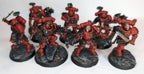 Well painted Blood Angels Kill Team