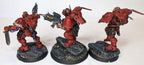 Well painted Blood Angels Kill Team