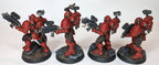 Well painted Blood Angels Kill Team