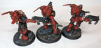 Well painted Blood Angels Kill Team