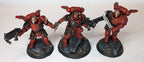 Well painted Blood Angels Kill Team