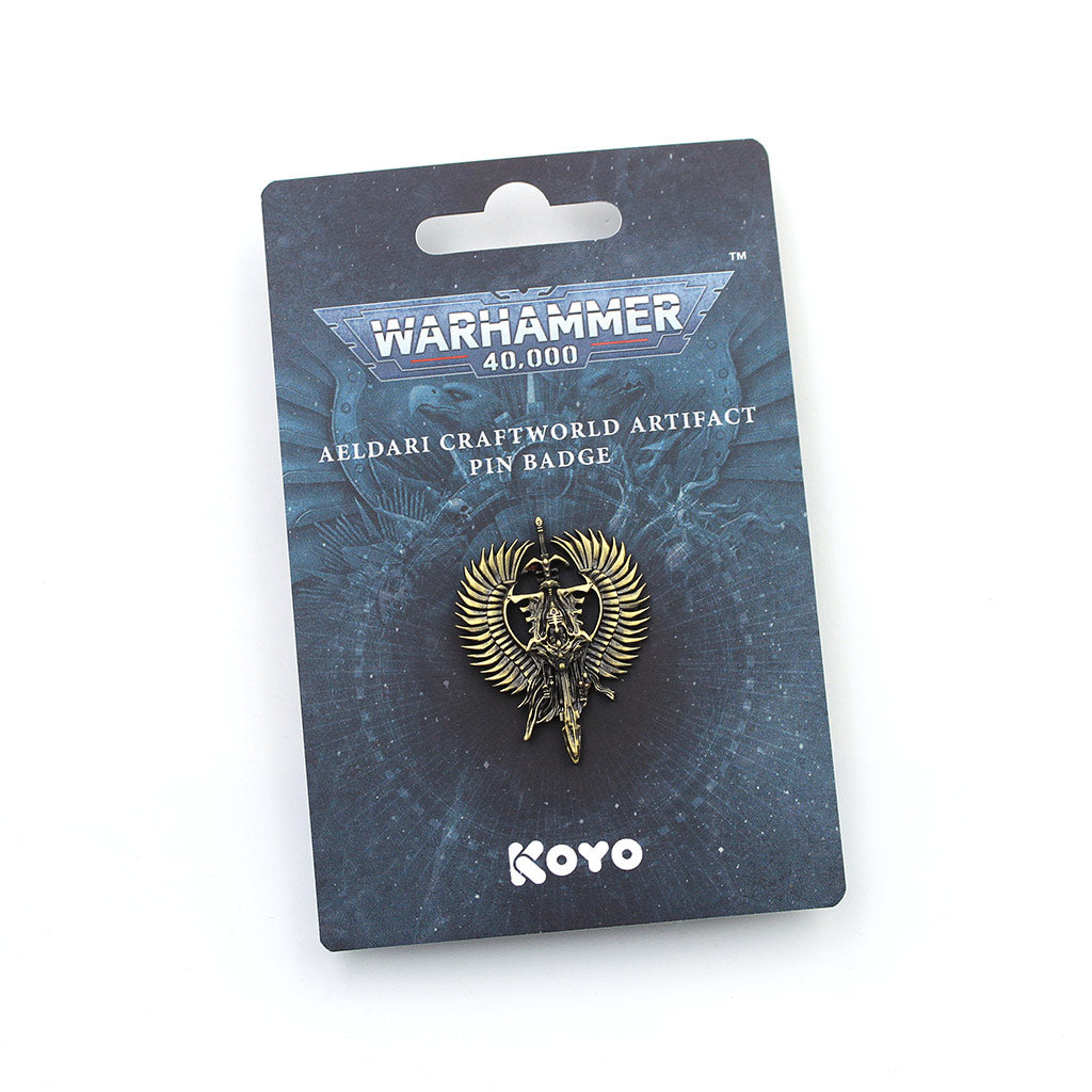 Aeldari Craftworld 3D Artifact Pin