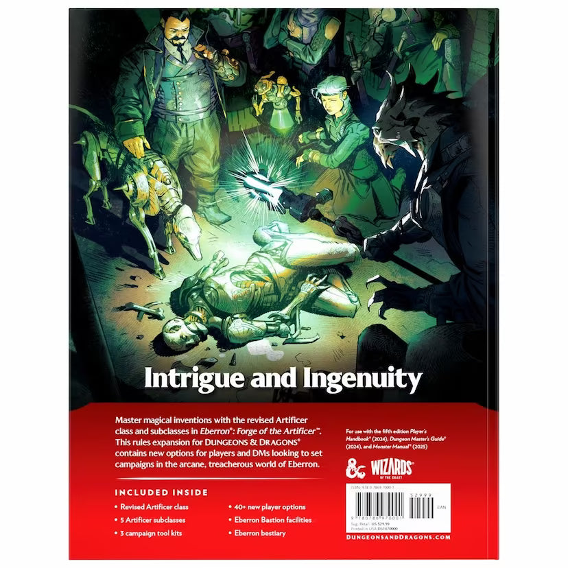 Dungeons & Dragons -Eberron Forge of the artificer