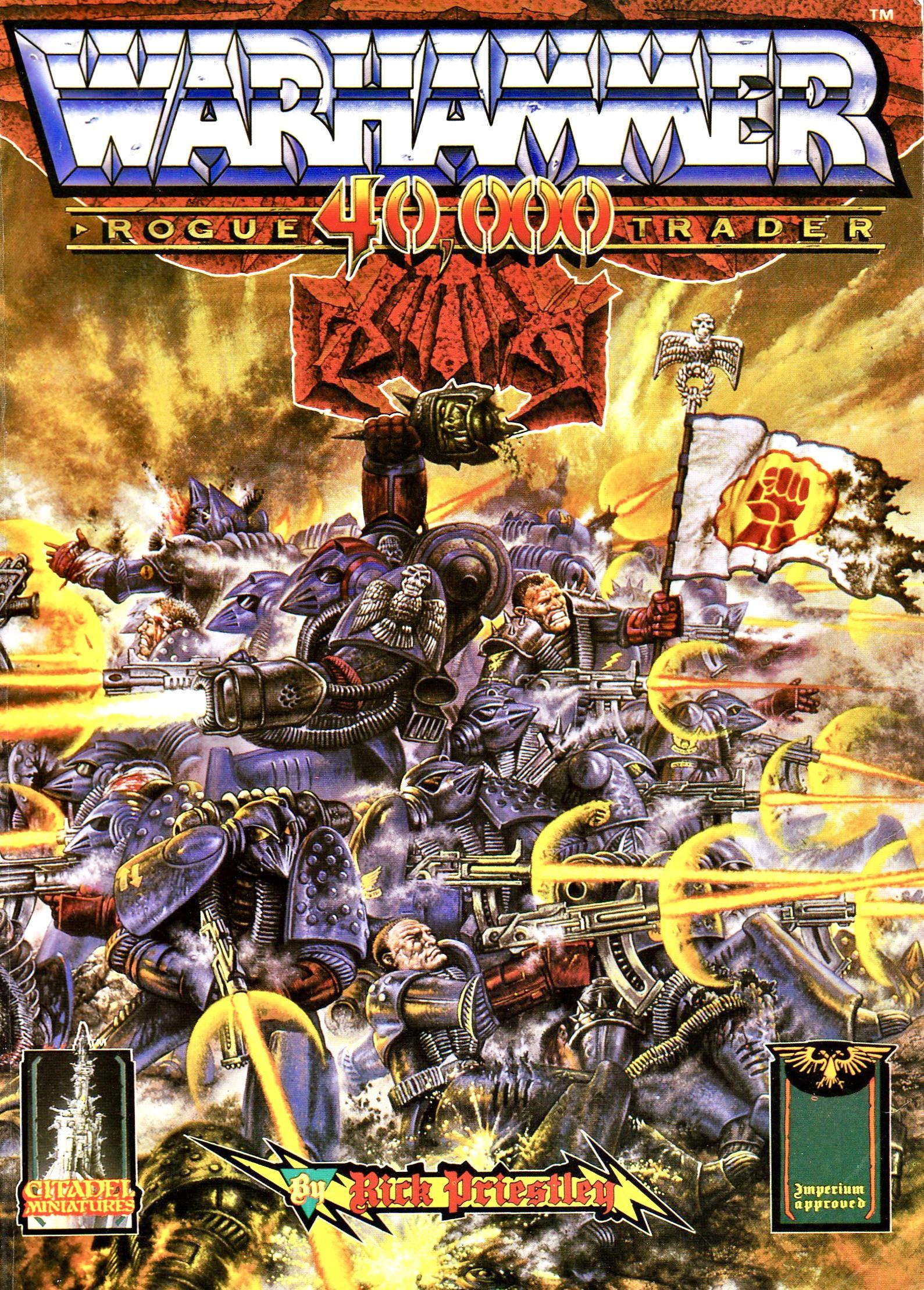 Warhammer 40000 Rogue Trader Book Hardback