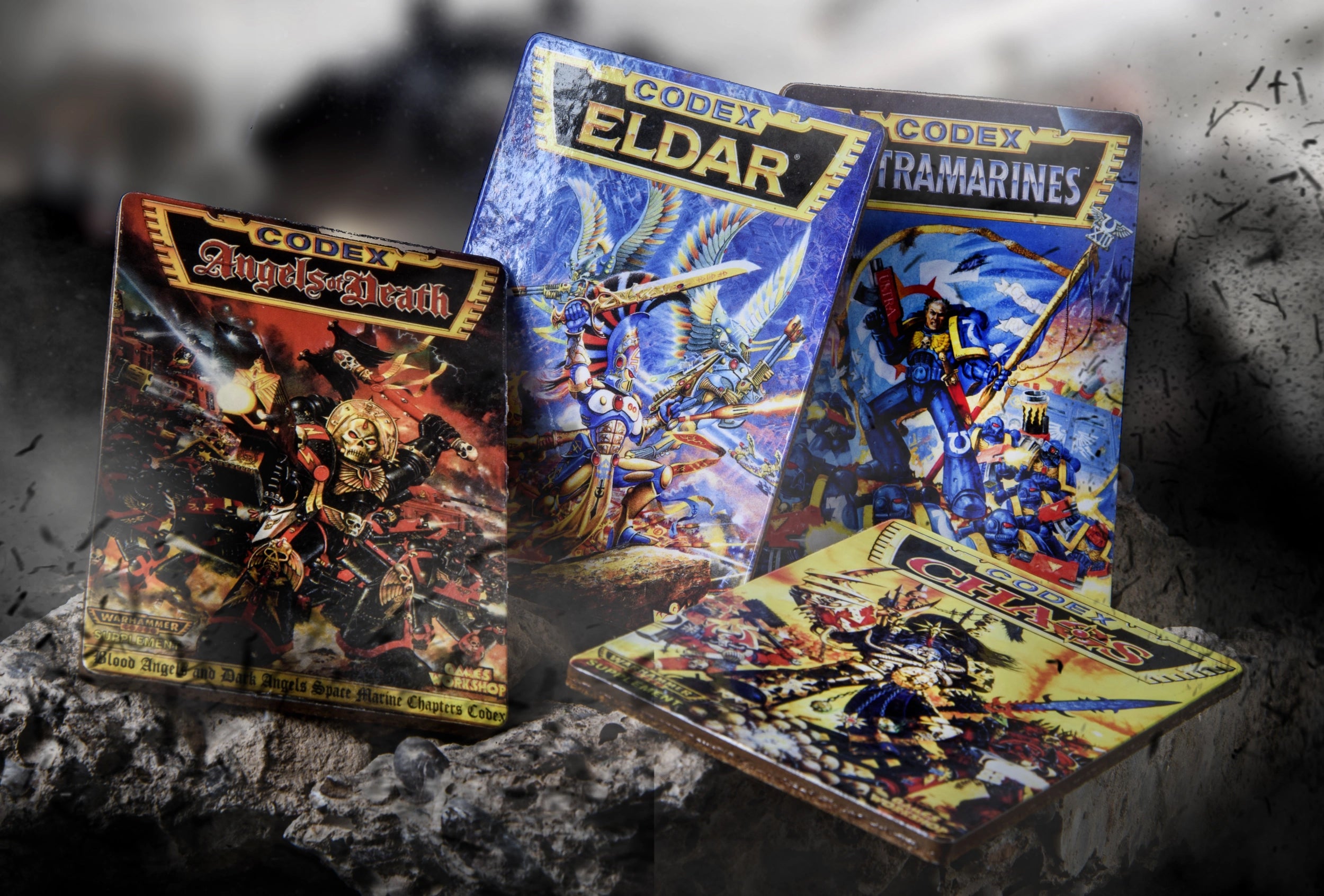 Warhammer 40000 Second Edition Codex Coasters