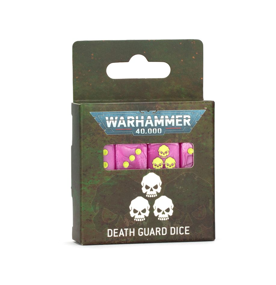 Warhammer Death Guard Dice (Pre Order)