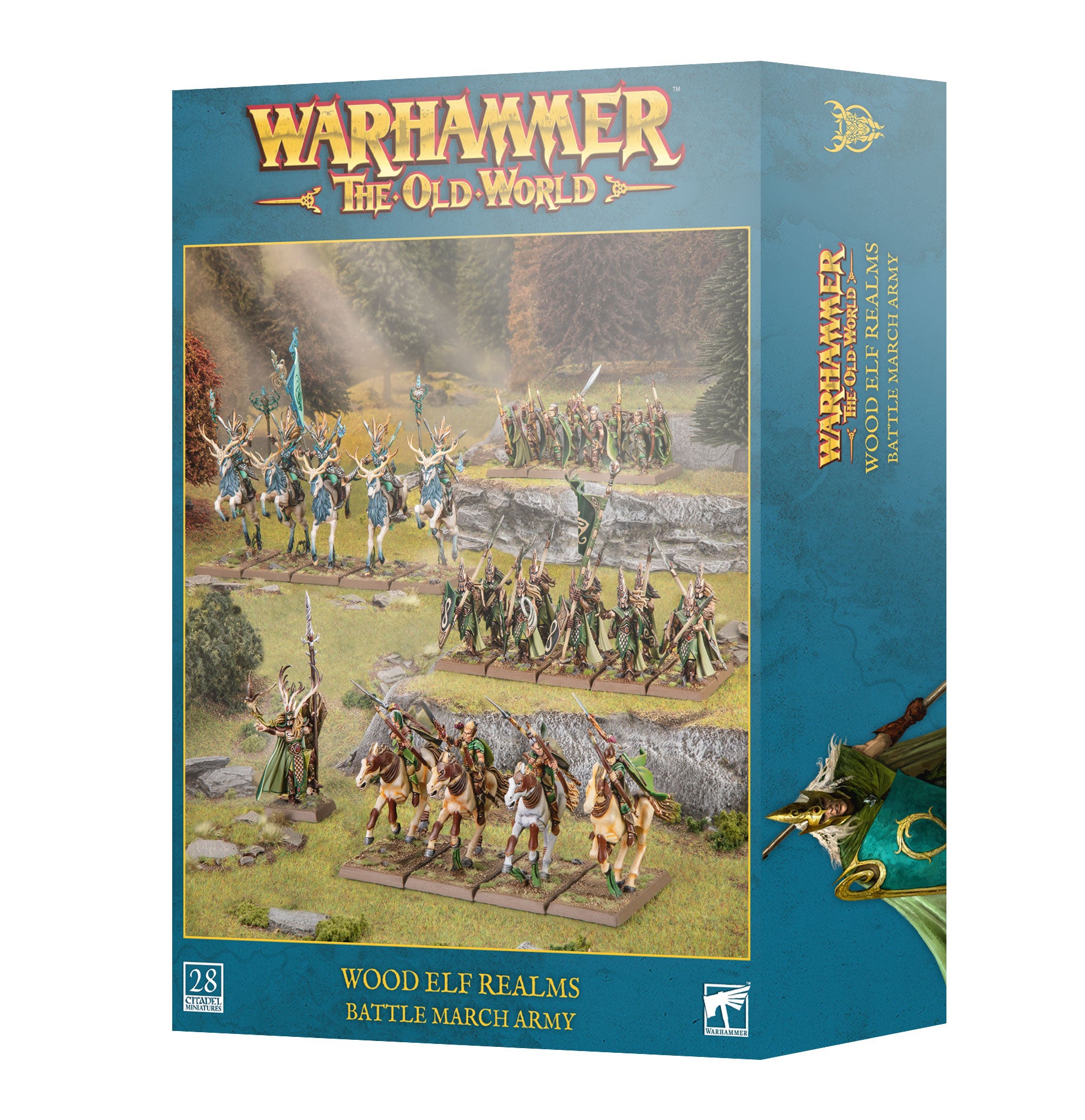 Wood Elf Realms Battle March Army