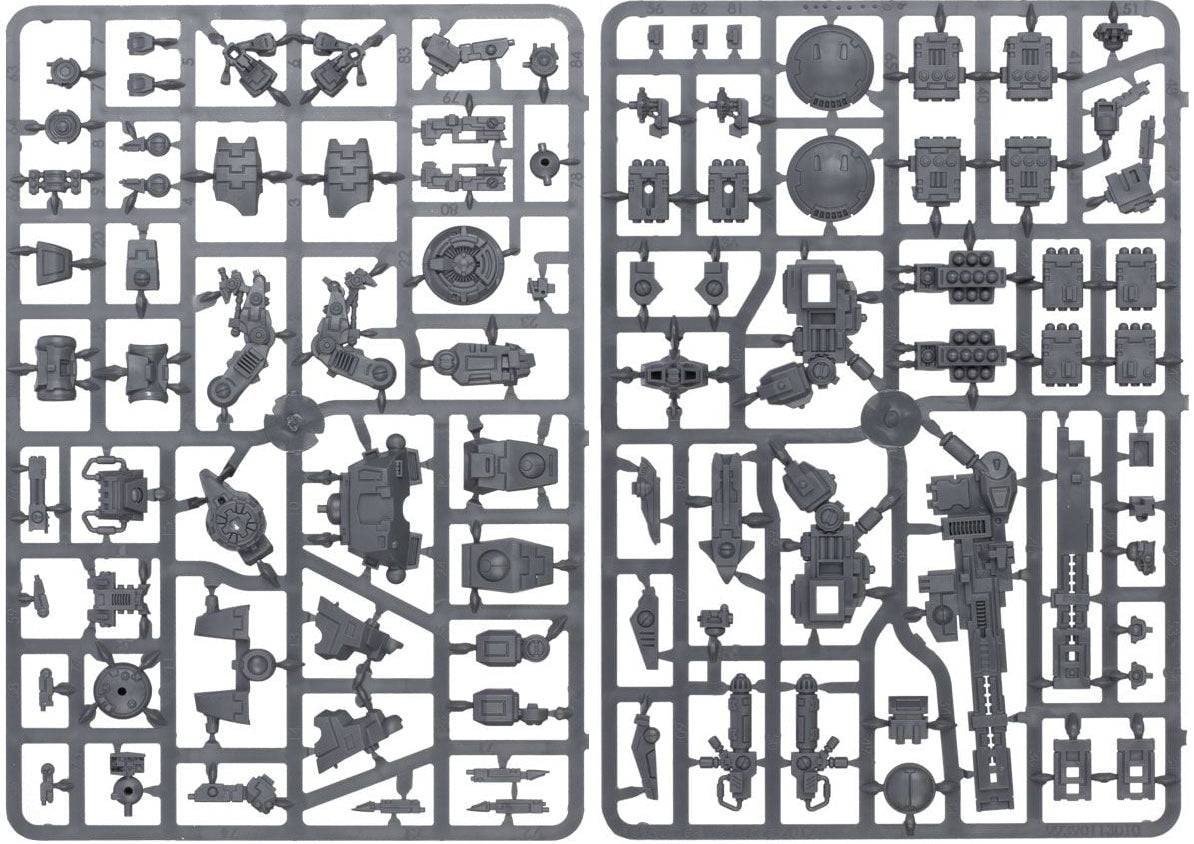 XV88 Broadside Battlesuit Spru