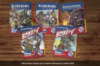All 5 Blood Bowl Rulebooks Tab Set (Unofficial Accessory)