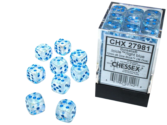 chessex Icicle Dice