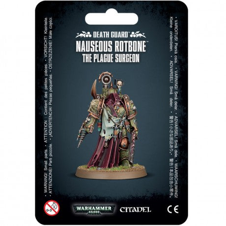 Nauseous Rotbone, the Plague Surgeon (on Sprue)